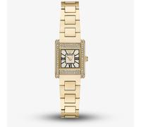 Emporio Armani Ladies Genni Gold Square Dial Watch AR11663