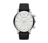 Emporio Armani AR1807 Watch Round Leather Man