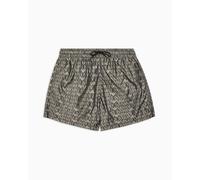 EMPORIO ARMANI Man All Over Jacquard Mid Boxer Black L