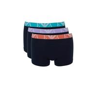 EMPORIO ARMANI Man Bold Monogram 3-Pack Trunk Blue L