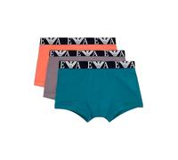 EMPORIO ARMANI Man Bold Monogram 3-Pack Trunk Grey M