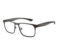 Emporio Armani Man EA1163 3390 Optical frames Metal Brown Transparent Squared Normal