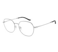 Emporio Armani Man EA1174D 3015 Optical frames Metal Silver Transparent Round Normal