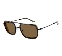 Emporio Armani Man EA2162 300171 Sunglasses Metal Black Green Squared Normal