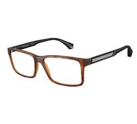 Emporio Armani EA3038 5002 Men's Eyeglasses Tortoiseshell Size 56 (Frame Only) - Blue Light Block Available