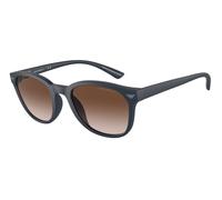 Emporio Armani Man EA4225U 508813 Sunglasses Injected Blue Brown Pantos Normal Shaded