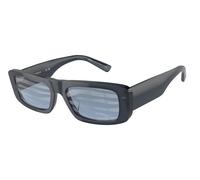 Emporio Armani Man EA4229U 6120AM Sunglasses Acetate Blue Blue Squared Normal Decoration
