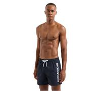 EMPORIO ARMANI Men's MID Boxer Swim Trunks, Armani BLU, XXL