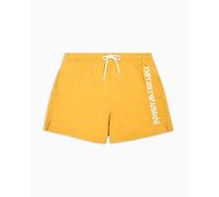 Emporio Armani Man Embroidery Logo Mid Boxer Yellow XL