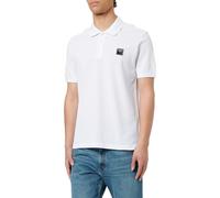 EMPORIO ARMANI Man Embroidery Logo Polo Beachwear White XL