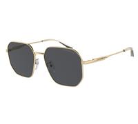 Emporio Armani Man EA2154D 301387 Sunglasses Metal Gold Grey Pilot Normal