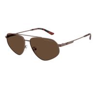 Emporio Armani Man EA2156 300673 Sunglasses Metal Bronze Brown Pilot Normal