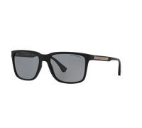 Emporio Armani EA4047 Mens Rubber Black Sunglasses