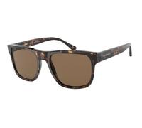 Emporio Armani Man Emporio Armani EA4163 587973 Sunglasses Plastic Havana Brown Squared Normal