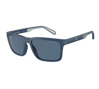 Emporio Armani Man Emporio Armani EA4219 576380 Sunglasses Injected Blue Blue Squared Normal