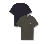 EMPORIO ARMANI Man Pure Cotton 2-Pack Crew Neck T-Shirt Black S