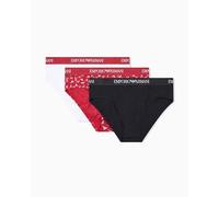 Emporio Armani Man Pure Cotton 3-Pack Brief White M