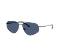 Emporio Armani Man Sunglass EA2156 - Frame color: Matte Gunmetal, Lens color: Dark Blue