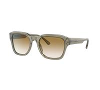 Emporio Armani Man Sunglass EA4175 - Frame color: Shiny Transparent Green, Lens color: Gradient Brown