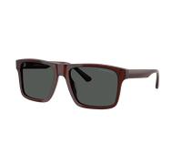 Emporio Armani Man Sunglass EA4232 - Frame color: Transparent Brown, Lens color: Smoke