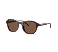 Emporio Armani Man Sunglass EA4247U - Frame color: Shiny Brown, Lens color: Brown