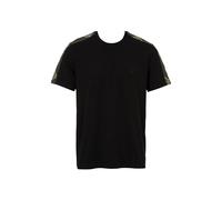 Lounge Logo Trim Crew T-Shirt Black L
