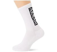 EMPORIO ARMANI MAN'S BASIC SPONGE 2-PACK SOCKS SHORT WHITE TU
