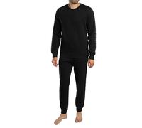 Emporio Armani MAN'S BASIC TERRY LOUNGEWEAR TRACKSUIT BLACK XL
