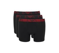 Emporio Armani Man's Bold Monogram 3-Pack Boxer Black XXL