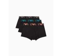 Emporio Armani Boxer shorts 3 PACK TRUNK AF14131 in Black EU L