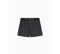 Emporio Armani Man's Classic Pattern Mix Boxer Black XL