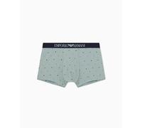 Emporio Armani Man's Classic Pattern Mix Trunk Green S