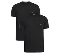 Emporio Armani Crew Neck T-Shirt AF14132 - 2-Pack Core Logoband Short Sleeve Black EU S