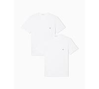 EMPORIO ARMANI Men's CORE Logoband 2-Pack T-Shirt Crew Neck, White/White, S