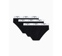 Emporio Armani Em000258_af14132 Slips 3 Units Black XL Men