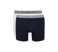 Emporio Armani Em000255_af10776 Boxers 2 Units White,Blue L Men