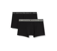 Emporio Armani Man's Endurance 2-Pack Trunk Black M