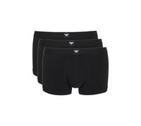 Emporio Armani 3-Pack Boxer Trunks, Black - Large