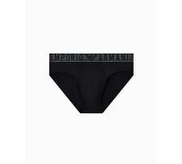 Emporio Armani Man's Essential Microfiber Brief Black L