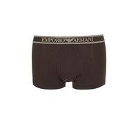 Emporio Armani Man's Stretch Piquet Trunk Brown M