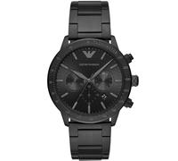 Emporio Armani Mario AR11242 - Man - 43 mm - Analogue - Quartz - Mineral Glass Black 22 mm