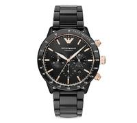 Emporio Armani Mario AR70002 Men's Watch - 43mm Black Dial Ceramic