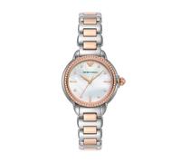 Emporio Armani Ladies Mia Rose Gold Tone Crystal Watch AR11569
