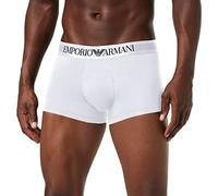 Emporio Armani Men's Iconic Logoband Boxer Trunk, Black - Size: 32/33/32