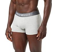Emporio Armani Men's 111389CC729 Retro Shorts, Grey-Grau (Grigio Melange 00048), Small