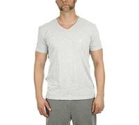 Emporio Armani Men's 111648CC722 Pyjama Top, Multicoloured (Nero/Grigio Melange 97120), L (Pack of 2)