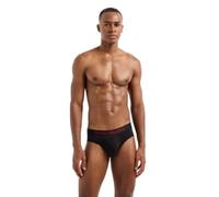 EMPORIO ARMANI Men's 2-Pack Brief, Print Love/Black, XXL