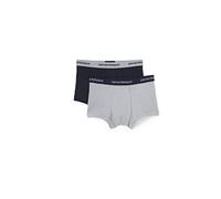 Emporio Armani Men's 2 Pack Cotton Trunk - Blue - M