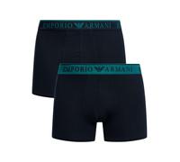 Emporio Armani Men's 2 Pack Endurance Boxers, Blue