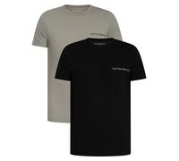 Emporio Armani Men's 2 Pack Lounge T-Shirt, Multicoloured